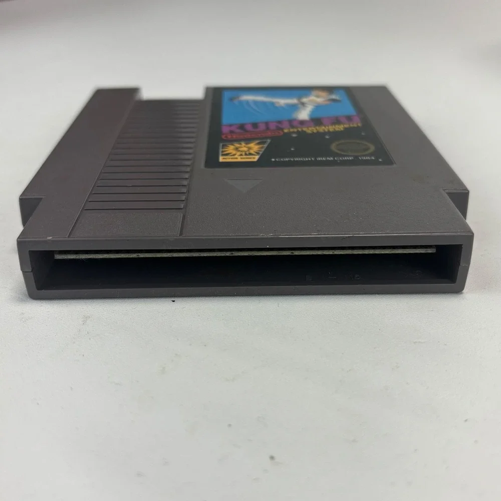 Nintendo Kung Fu NES NTSC Grey 5-Screw Cartridge Retro Action Video Game
